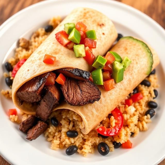 Classic Carne Asada Burrito